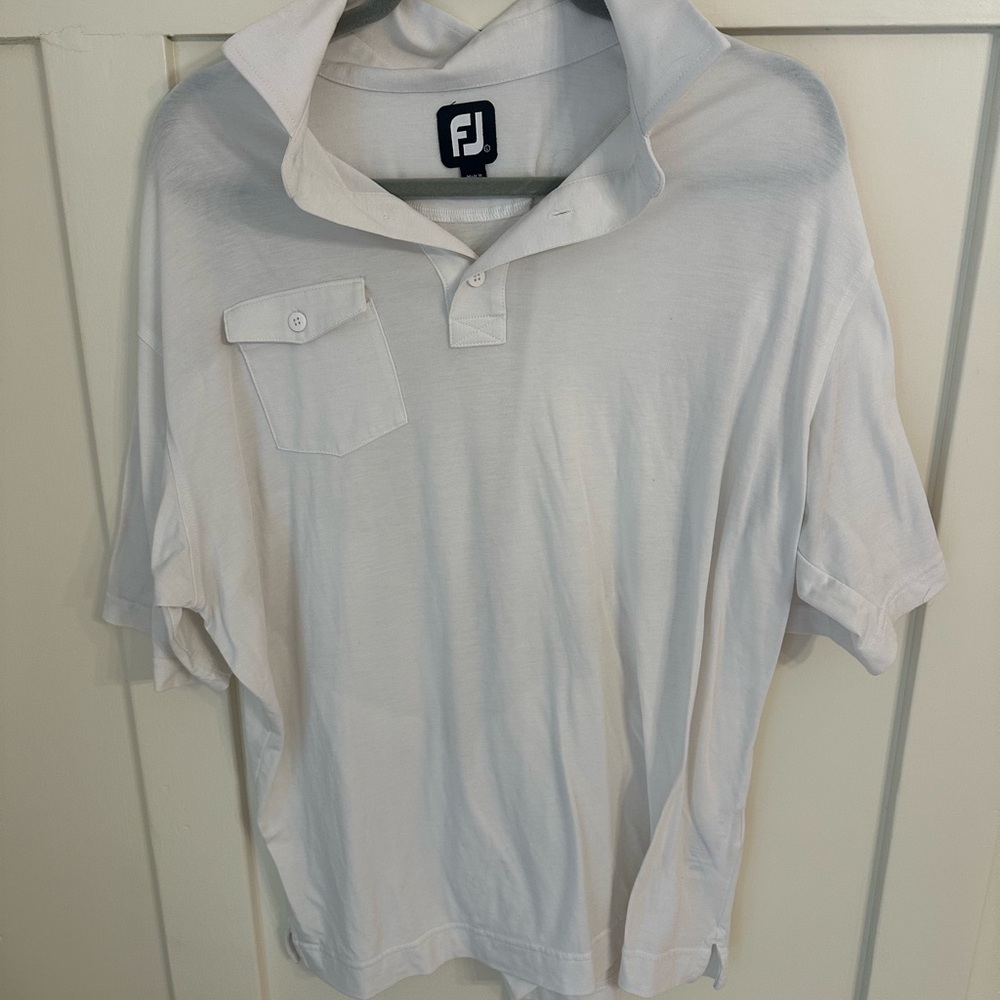 FootJoy Classic White Polo Shirt